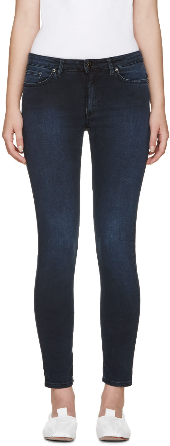 Acne Studios Blue Skin 5 Deep Jeans | SSENSE