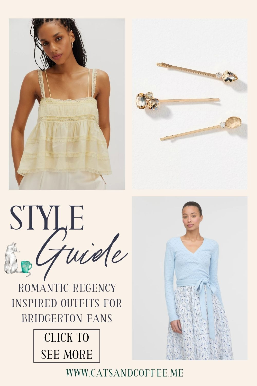 Want to add romantic, feminine touches to your wardrobe? This Bridgerton-inspired guide has you covered 💚 Embroidered blouses, lace dresses, delicate jewelry, and luxurious beauty finds — all wearable for real life. From Anthropologie to Hill House, these pieces bring that elegant aesthetic into everyday moments.
 

 #LTKgrwm #LTKSeasonal #LTKBeauty