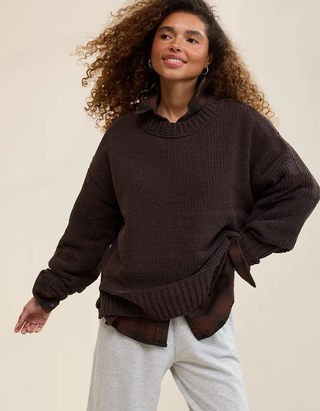 Aerie Like Candy Crew Sweater | Aerie