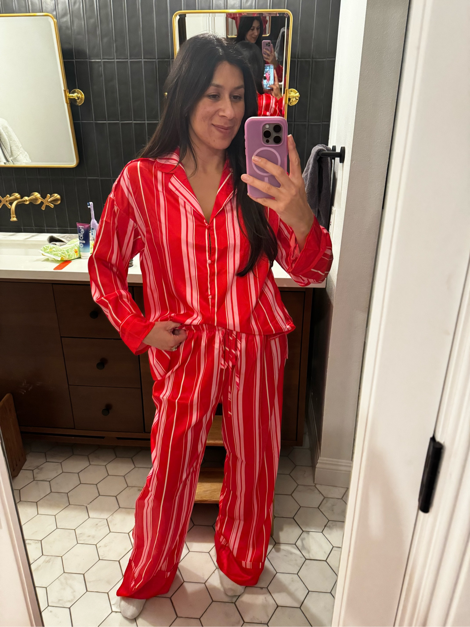 Loving this valentine pajamas. But will for sure be wearing them long after valentines  

#LTKFindsUnder50 #LTKStyleTip #LTKGiftGuide