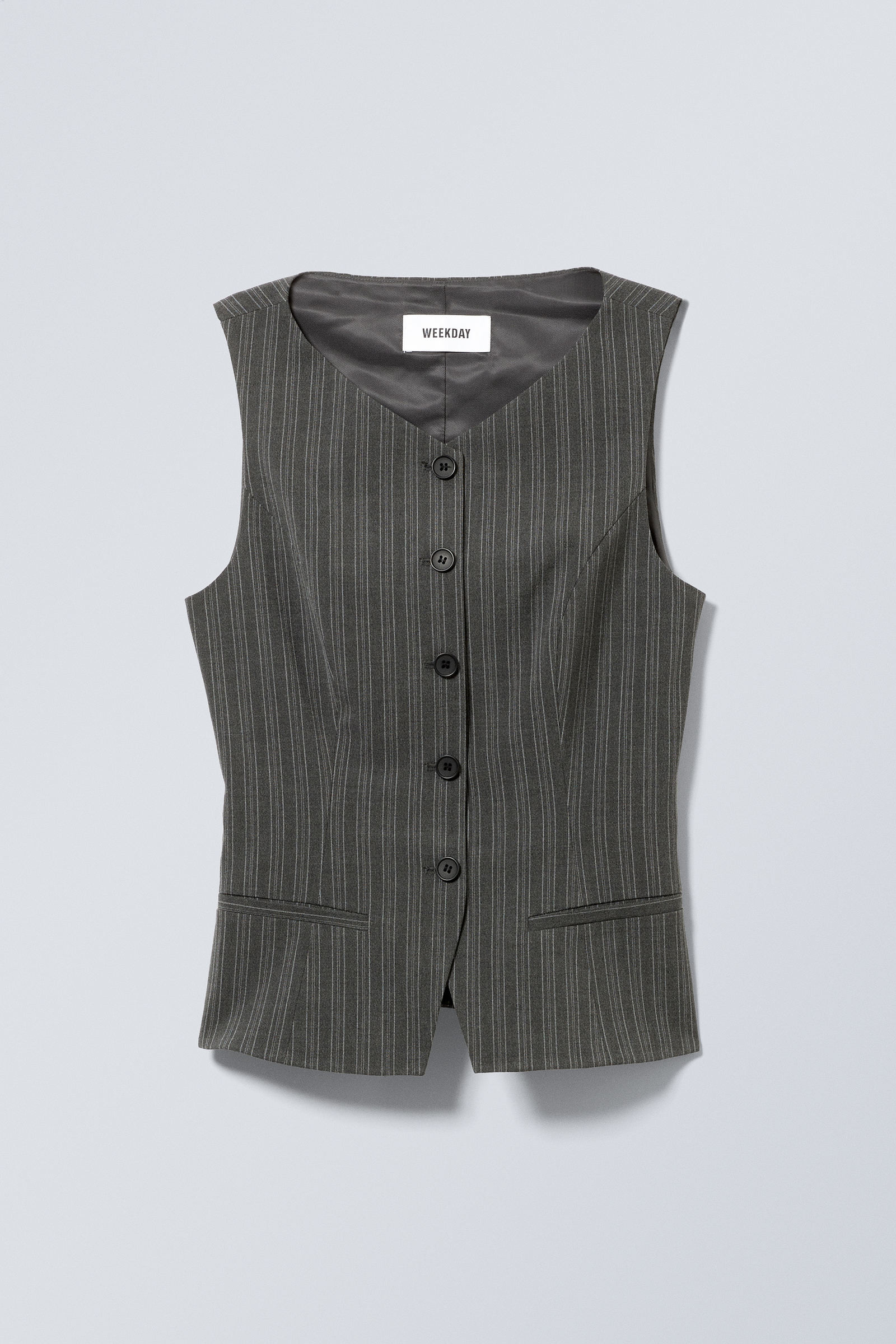Slim Suiting Waistcoat | Weekday