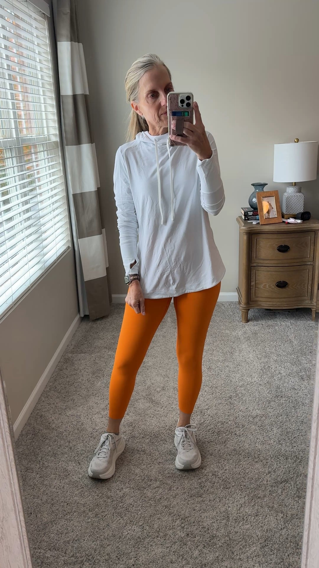 Active wear that’s cute and functional. Add a vest for more warmth 

#LTKActive #LTKFindsUnder50 #LTKOver40