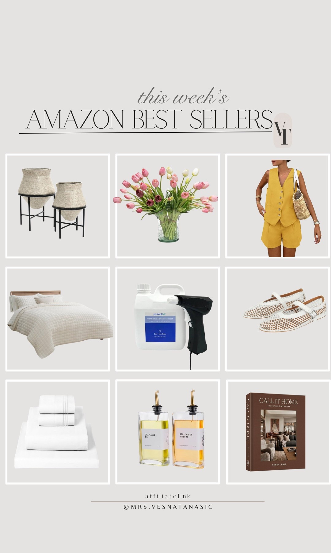This week’s Amazon best sellers! 

@amazon #amazon #amazonhome #bedding #kitchen #founditonamazon #springoutfit #sandals #amazonfashion #springfashion #vacationoutfit #amazonhomedecor 

#LTKSaleAlert #LTKFindsUnder100 #LTKHome