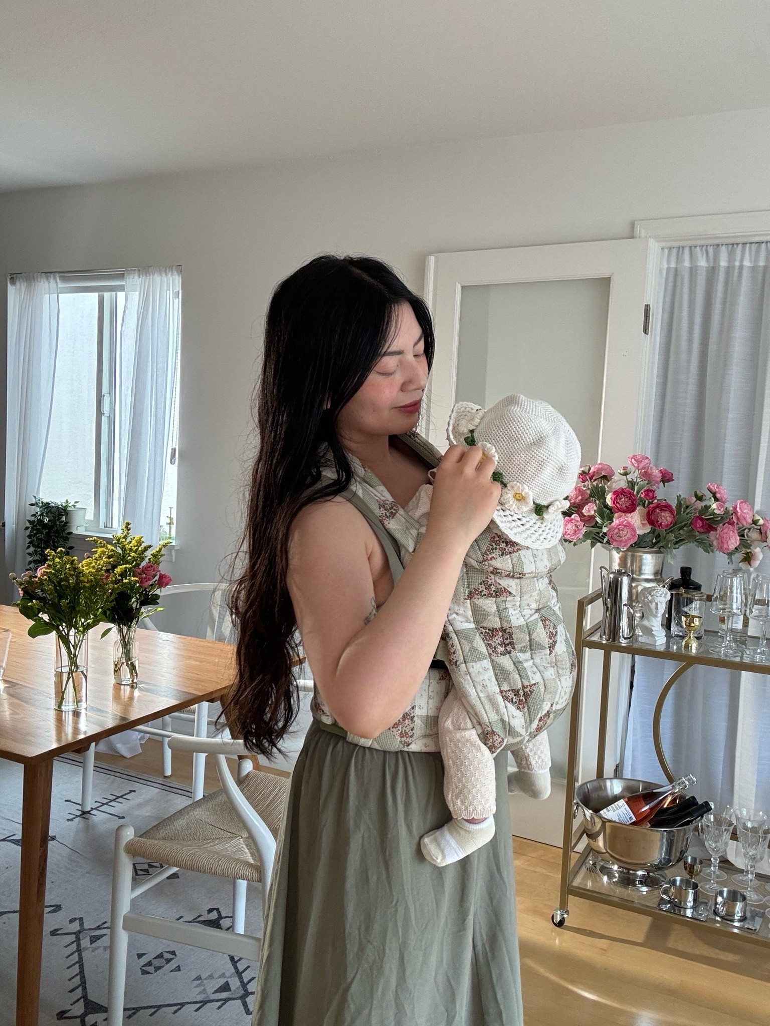 The cutest baby carrier