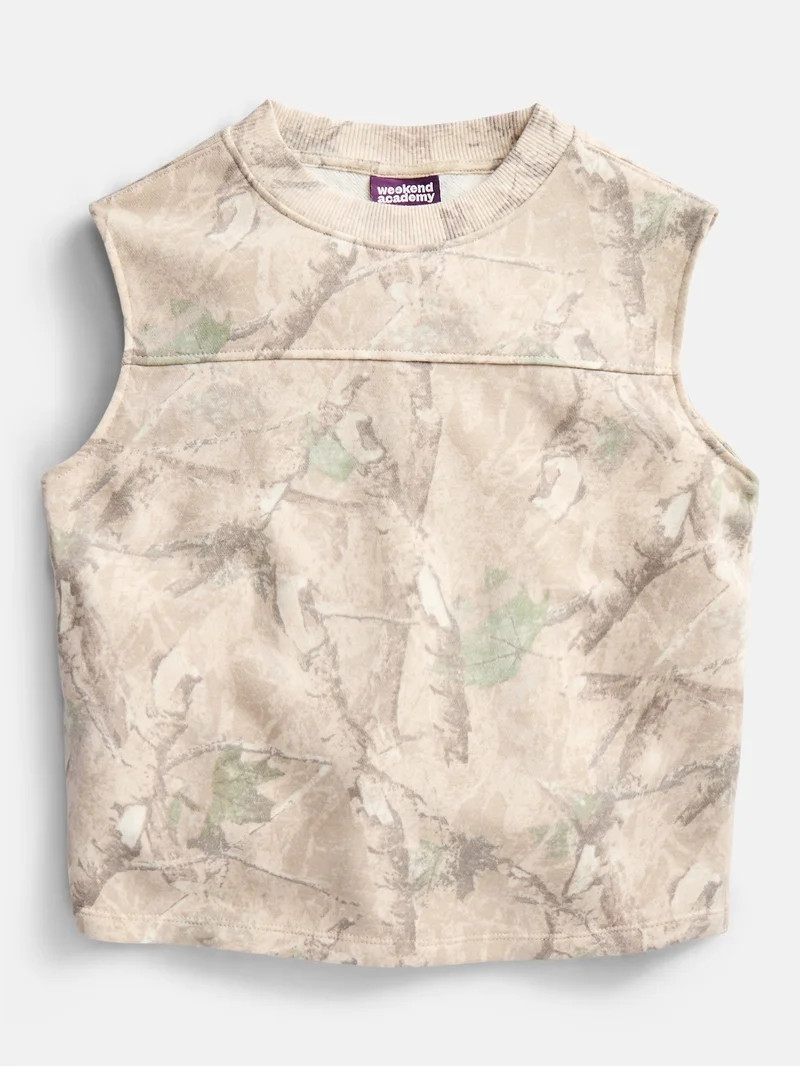 Weekend Academy Boys Fleece Muscle Tank, Sizes 4-18 | Walmart (US)