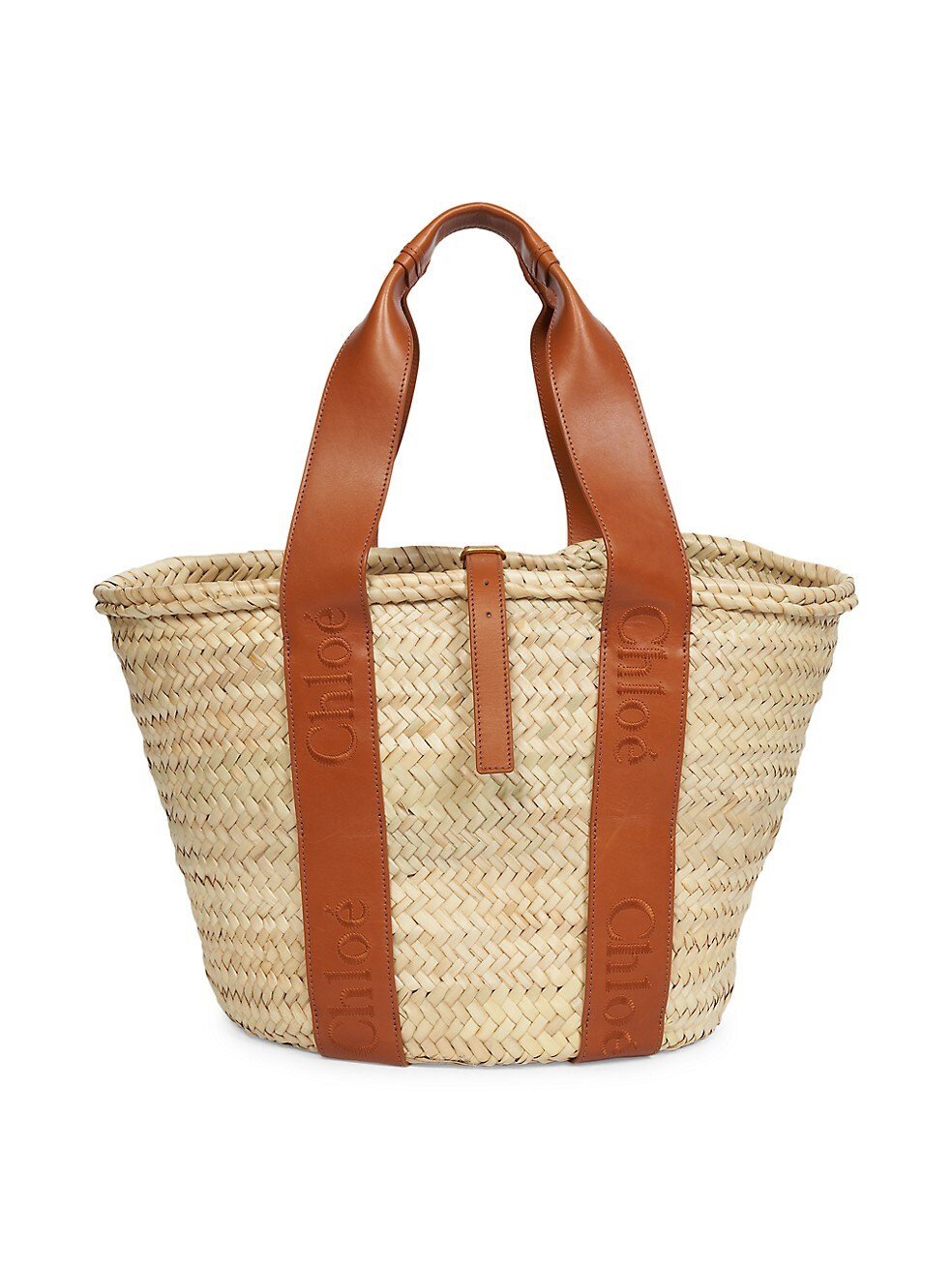 Chloé Chloé Sense Woven Raffia Tote | Saks Fifth Avenue