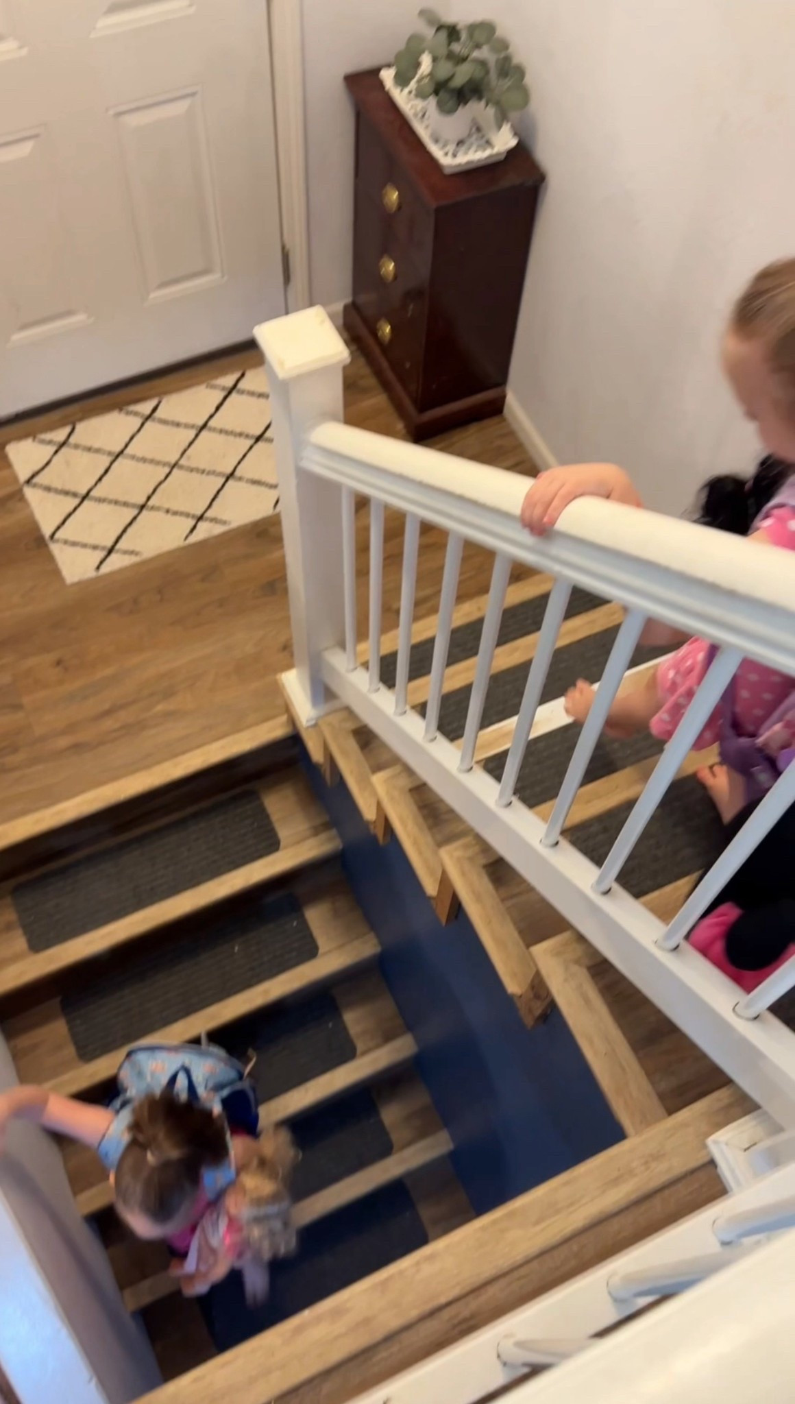 Keep getting questions about our stair runners, so here you go!
These are the ones we used — we ended up nailing them down because none of the adhesives worked long-term (trust me, we tried). No regrets at all — they’re easy to clean and we still love how they look. We’ve had them over a year now! 

#LTKFindsUnder50 #LTKFamily #LTKHome