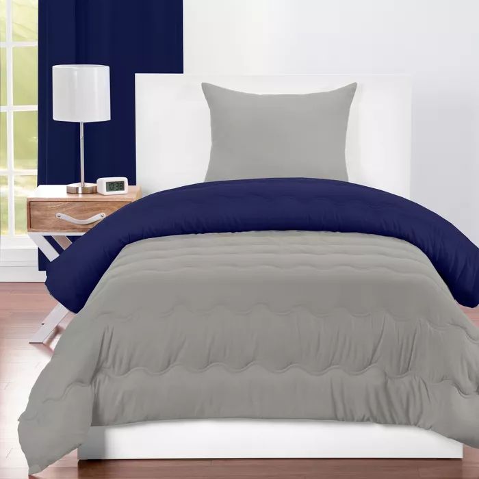 Crayola Deep Navy Comforter Sets (Twin) | Target