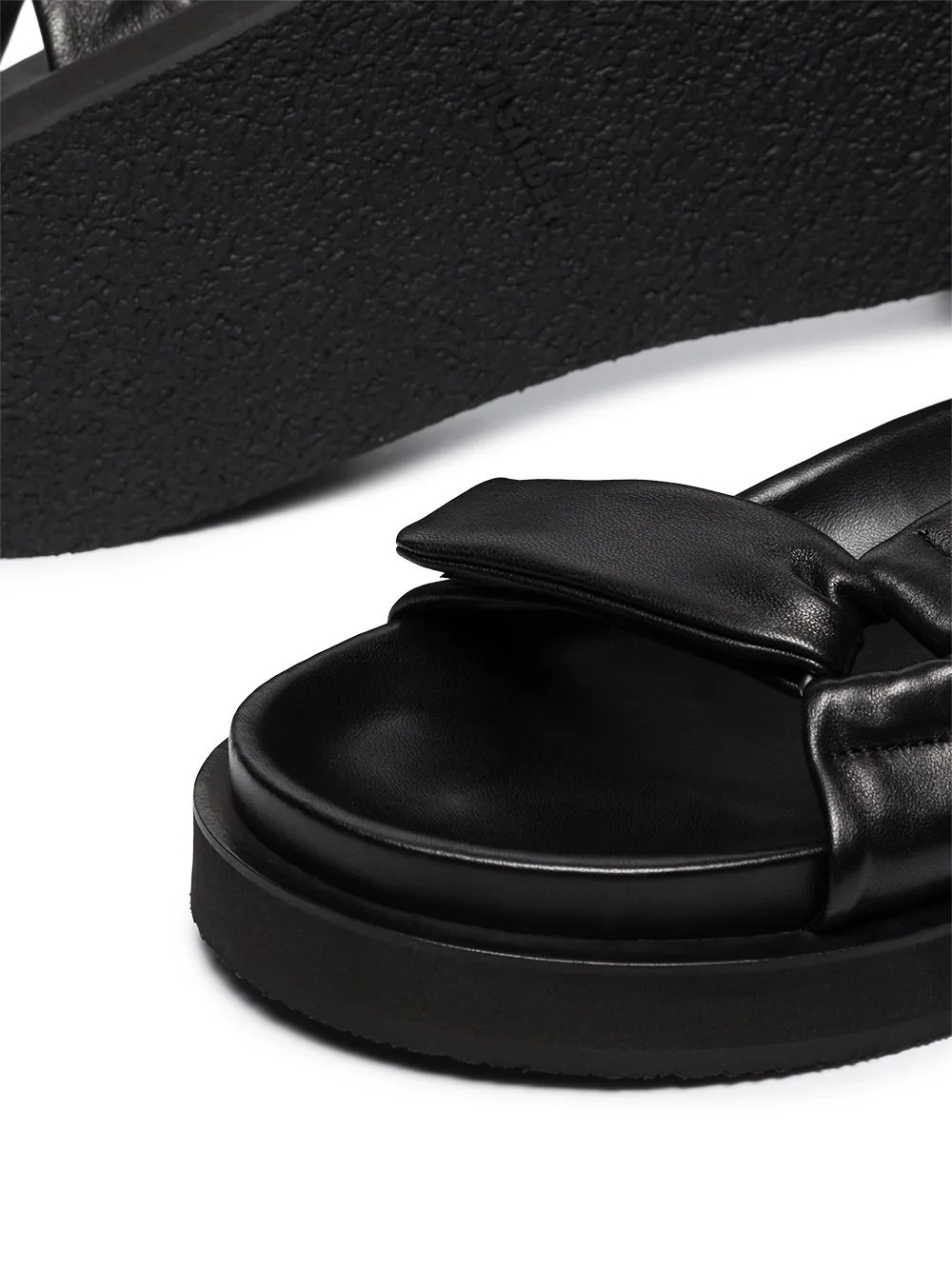 JIL SANDER NAPPA BLK SNDL | Farfetch (US)