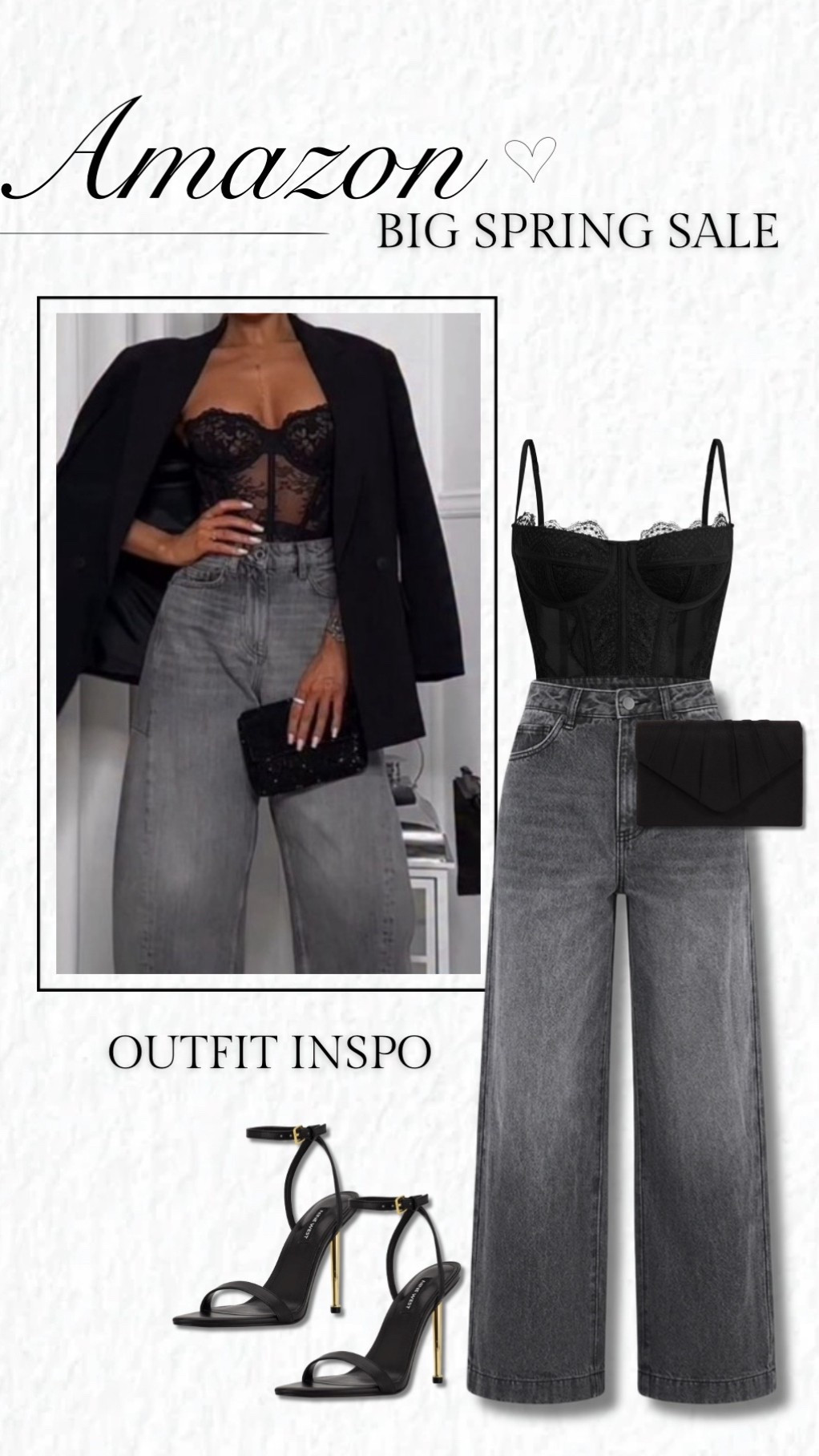 Recreate this entire look with Amazon’s big spring sale! You can get the entire look for under $150 🫶



#LTKSaleAlert #LTKgrwm #LTKootd