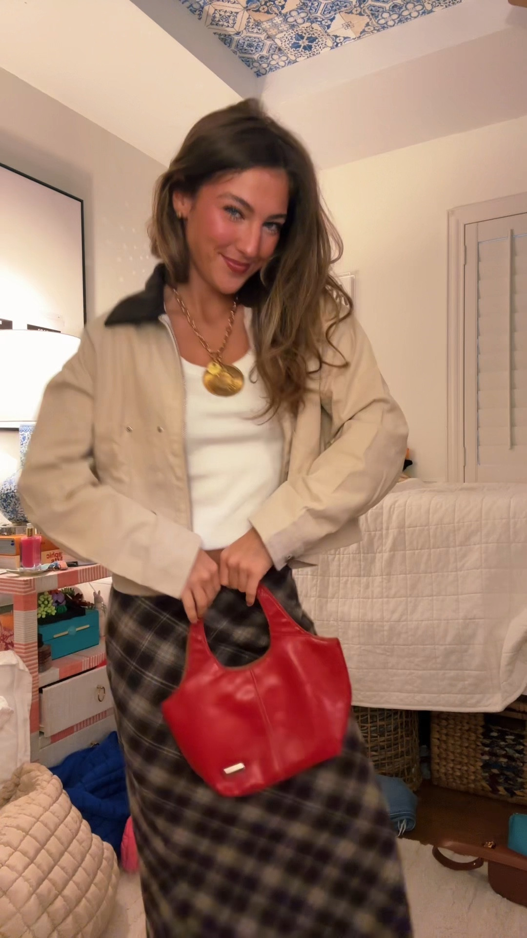 Barn jackets are in for the fall! I’m obsessed with this one! I’m 5’2 wearing an XS in the jacket and a small in the skirt! 

Necklace is from twisted silver 

#LTKFindsUnder50 #LTKPetite #LTKFindsUnder100