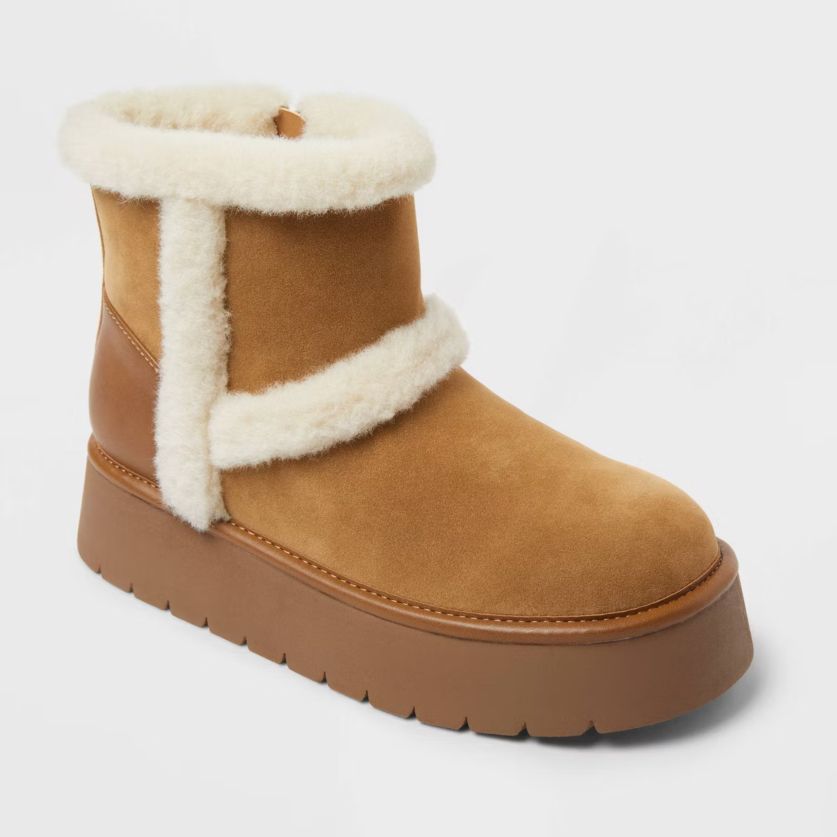 Women’s Luma Boots with Memory Foam Insole – Universal Thread™ Cognac | Target