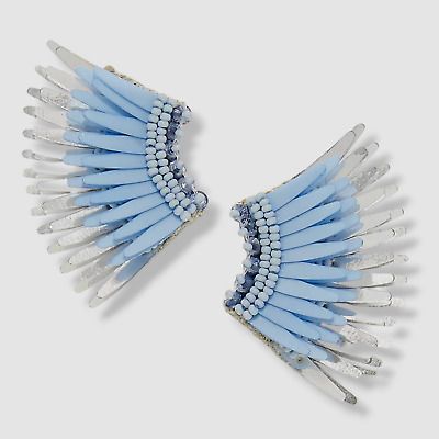 $150 Mignonne Gavigan Women's Blue Mini Madeline Wing Earrings  | eBay | eBay US