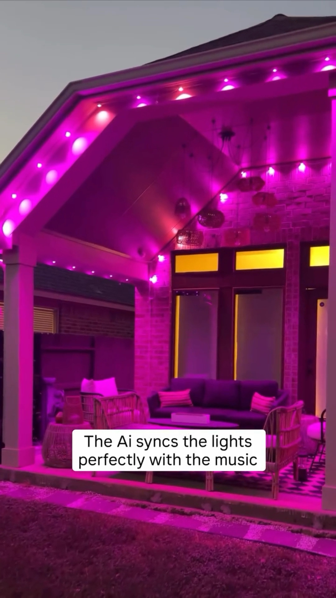 These outdoor lights are perfect for your porch or patio. They change colors and can sync to the music  

#LTKSeasonal #LTKmomlife #LTKHome