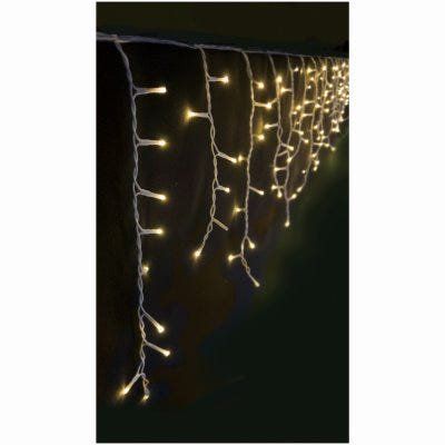LEDUP Icicle LED Starry Lights Twinkling Warm White 135-Ct. | Walmart (US)
