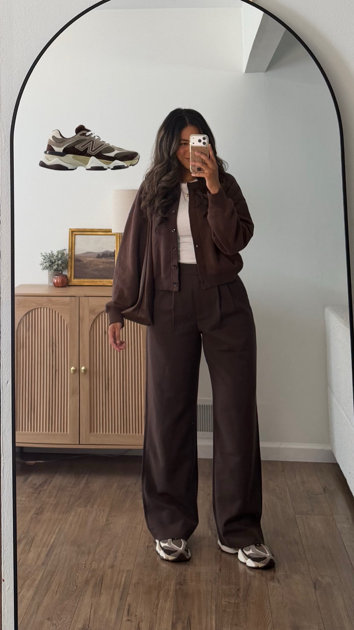 @abercrombie curve love trousers with new balance 9060!! Casual outfit inspo! Mom ootd

#LTKootd #LTKmomlife