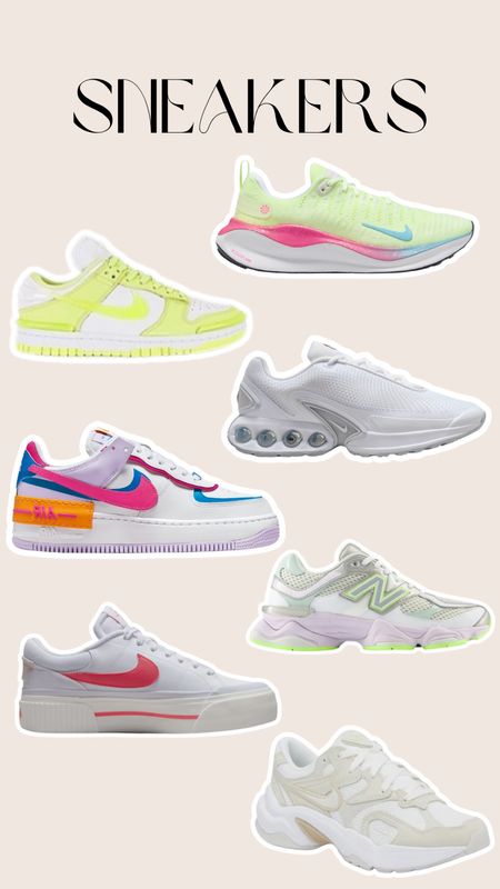 Shop fun sneakers I’ve either bought or want! Summer is coming & we need bright colors to wear 👏🏼👏🏼👏🏼

#LTKsalealert #LTKfindsunder100 #LTKshoecrush