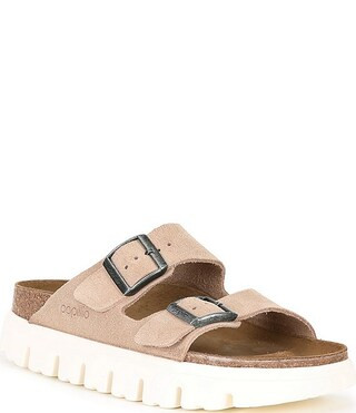 Papillio by Birkenstock Women's Arizona Chunky Suede Platform Sandals | Dillard's