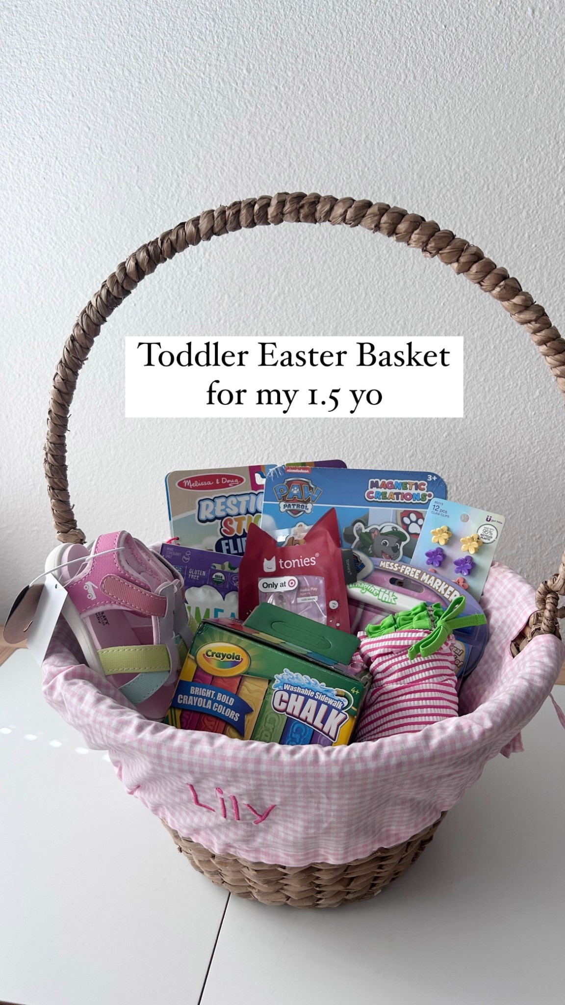 Toddler Easter Basket!

Easter baskets, toddler Easter basket, toddler Easter 

#LTKSeasonal #LTKBaby #LTKKids