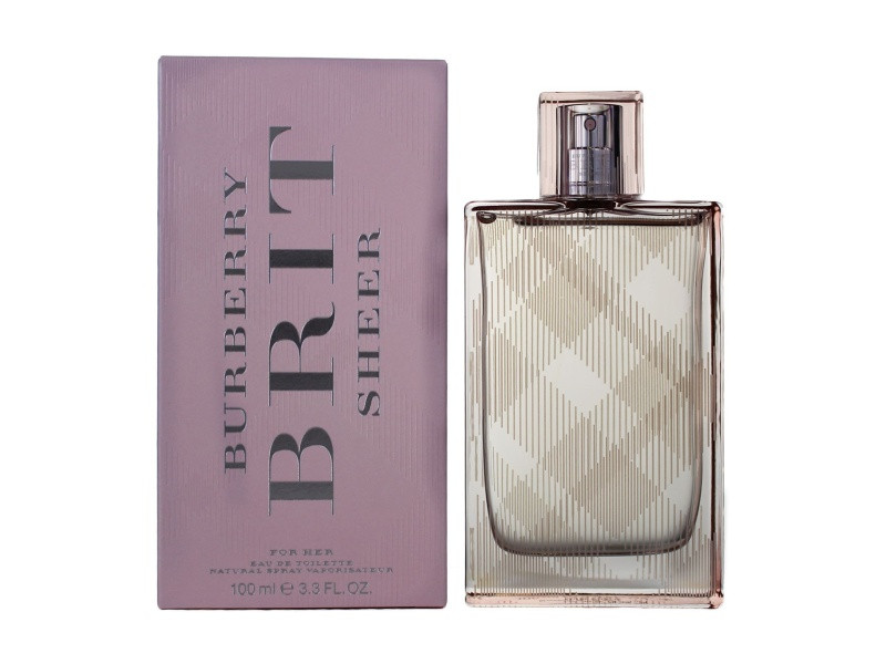 Brit Sheer Eau De Toilette Spray For Women By Burberry - 3.38 oz (100 ml) | JTV Jewelry