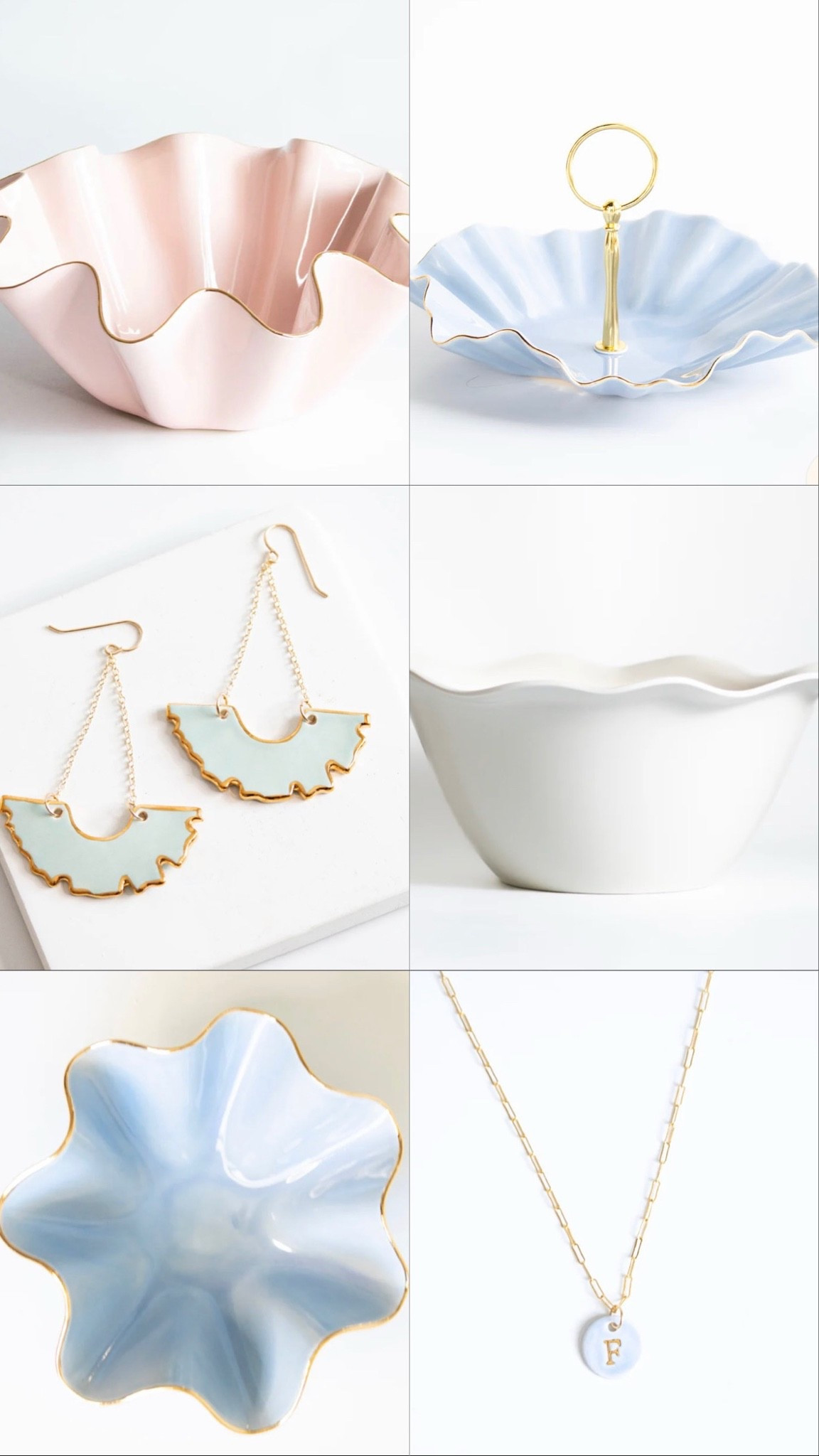 I love all my Susan Gordon Pottery wavy bowls and Jewelry pieces so much!

#LTKHome #LTKstorytime #LTKSeasonal