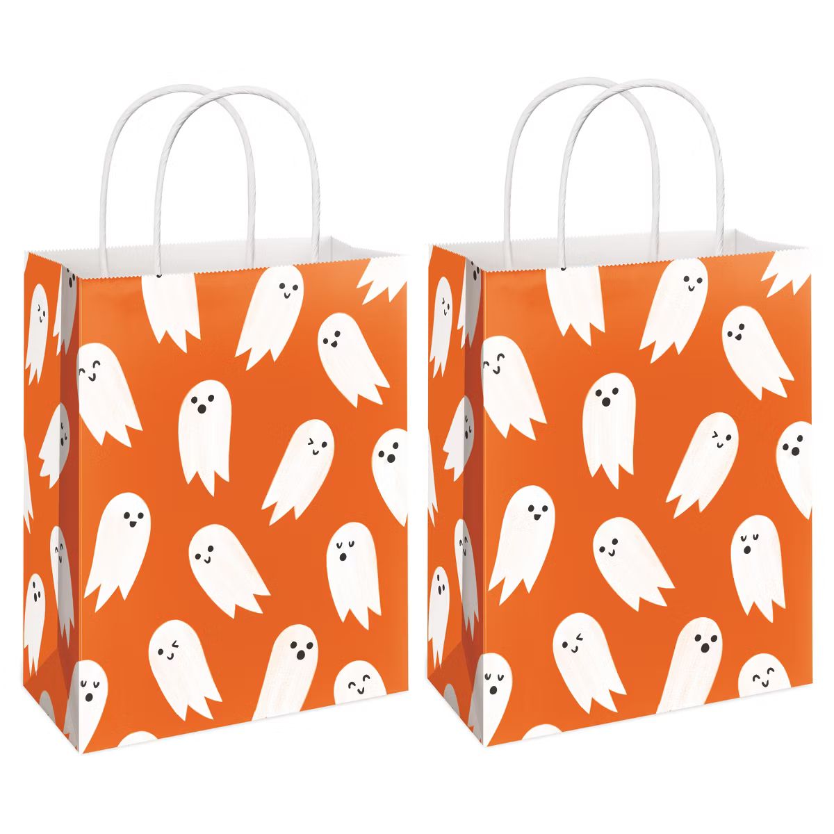 2ct Large Halloween Gift Bag Bundle, Ghost | Target