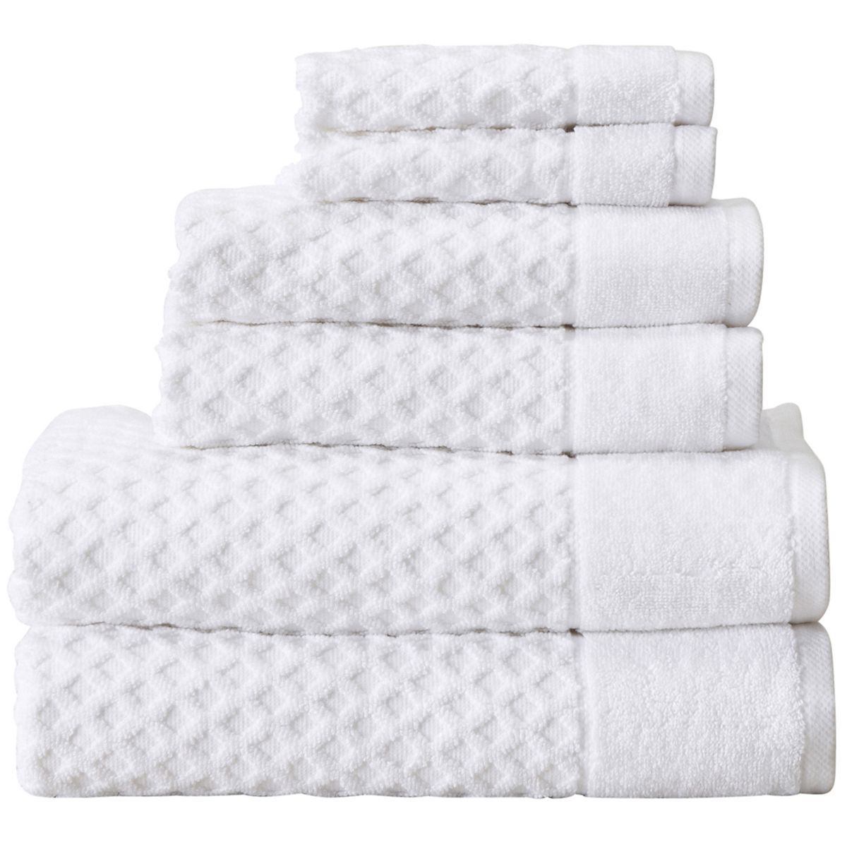Great Bay Home Cotton Popcorn Textured Quick-Dry Towel Set | Target