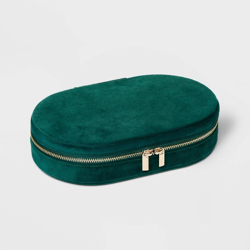 Oval Zippered Jewelry Organizer - A New Day™ | Target