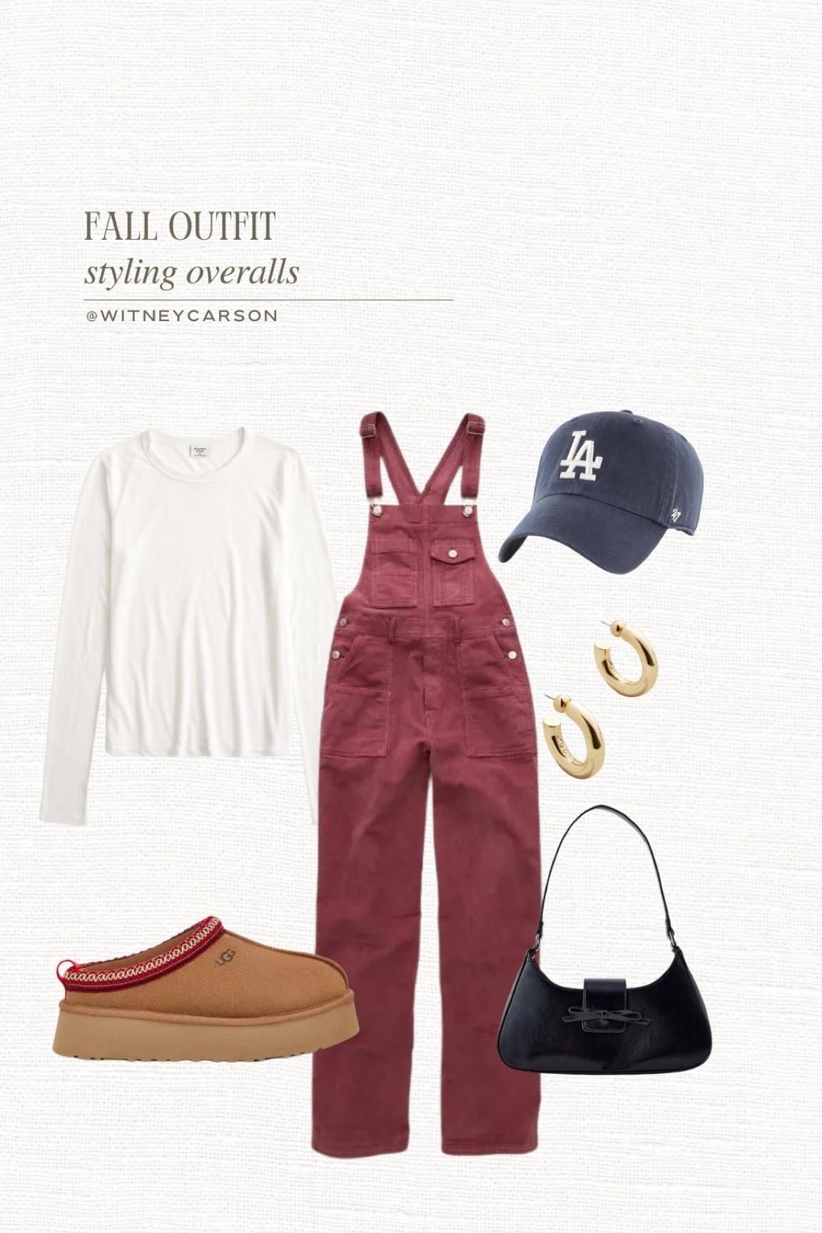 Burgundy outfit for the fall! Love these overalls from abercrombie 

burgundy | overalls | fall outfit 

#LTKShoeCrush #LTKSeasonal #LTKStyleTip