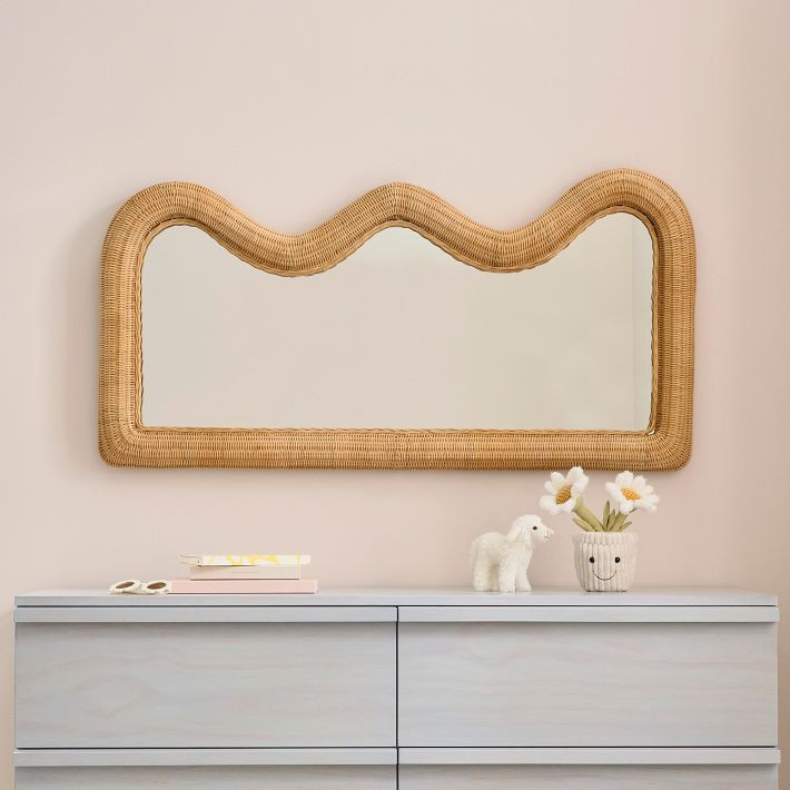 Woven Rattan Mirror (48") | West Elm (US)