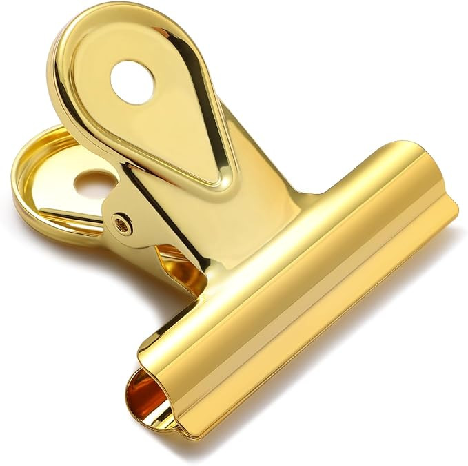 SIAMESE Bulldog Clips, 4 Pcs Binder Clips for Office & Kitchen, Multi-Purpose Binder and Food Bag... | Amazon (US)