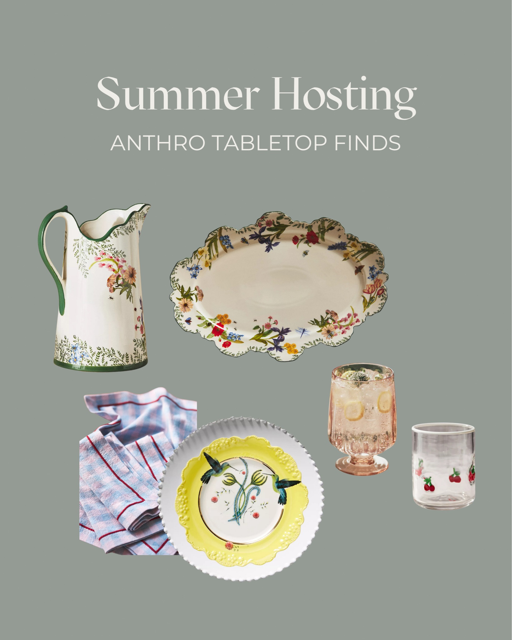 Have the cutest hosting setup with these darling finds from Anthro 🌵🌼🍸

#LTKSeasonal #LTKParties #LTKGiftGuide