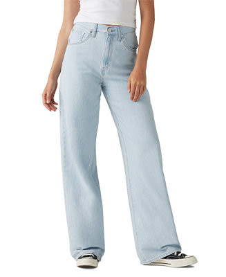 Levi's® Women's Cinch-Waist Lightweight Baggy Jeans - Macy's | Macy's