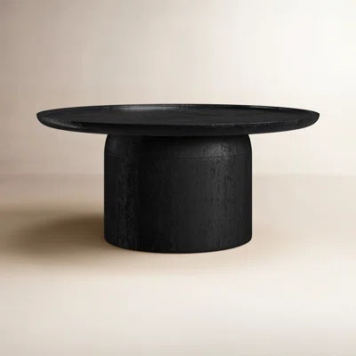 Ardo Solid Wood Pedestal Coffee Table | Wayfair North America