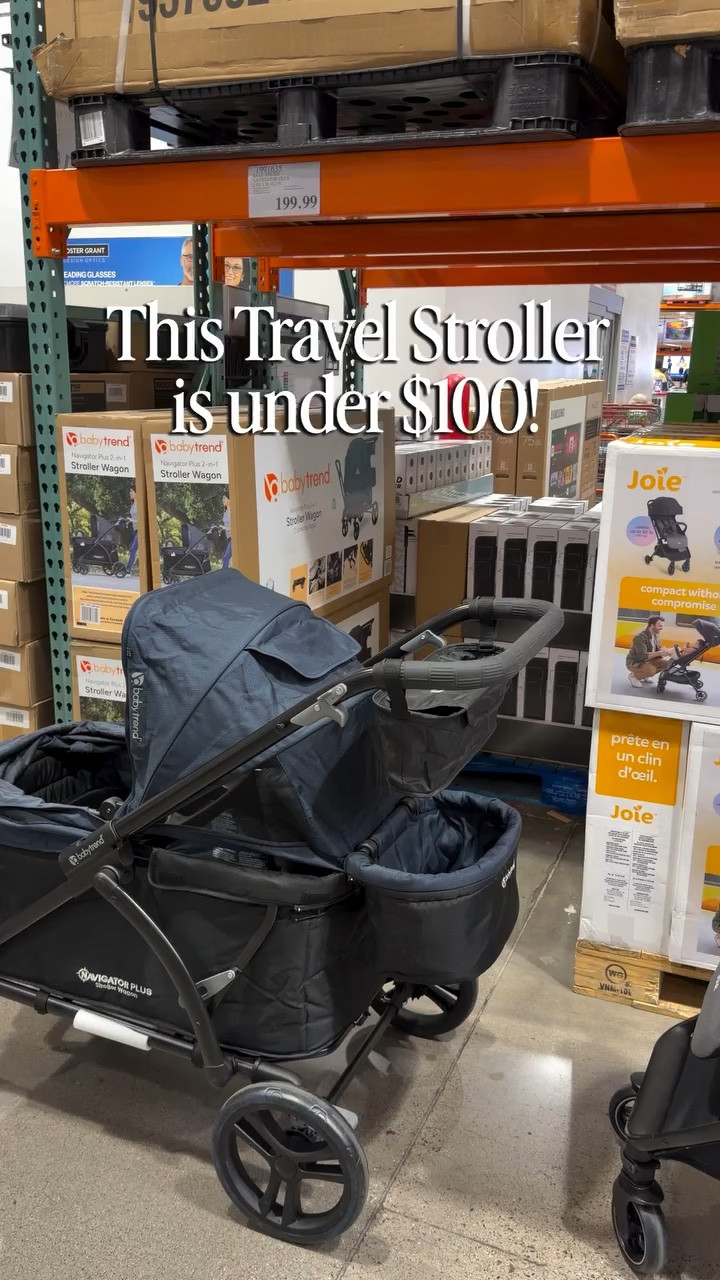 SO many of you have been asking for this review of the Joie Orzo Mini Travel Stroller that is under $100 at Costco right now!! 

The price point and size is great, but it may not be for every family.