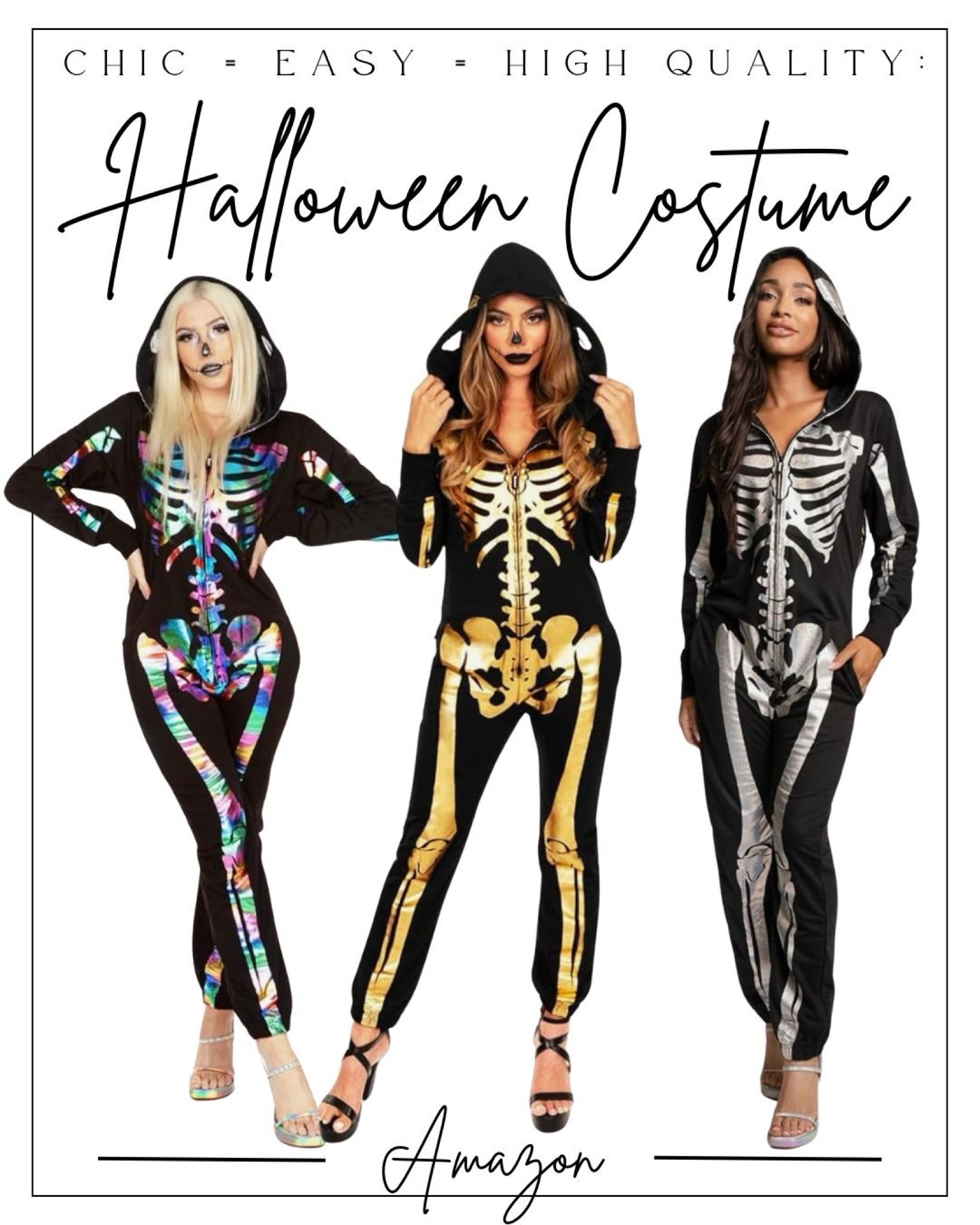 I have this costume and love it!! It’s VERY well-made, super high quality!! 

Such an easy, super chic, no-fail costume!! We always have multiple Halloween events, I will inevitably wear this to something and it never disappoints. I’ve dressed it up with makeup and a festival hat and dressed it down with sneakers and a black baseball hat. Now available on Amazon!! 🖤🎃

#LTKSeasonal #LTKFindsUnder100 #LTKFamily