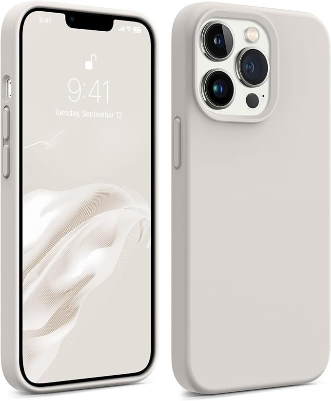 AOTESIER iPhone 13 Pro Phone Case,[Military Shockproof Protection] Liquid Silicone Case with [Sof... | Amazon (US)