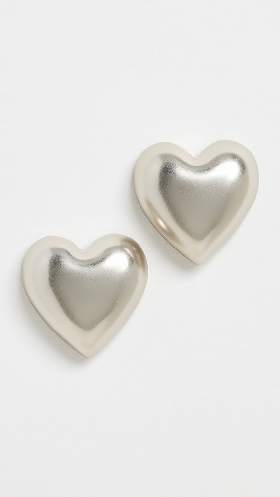 Roxanne Assoulin The Puffy Heart Stud Earrings | Shopbop | Shopbop