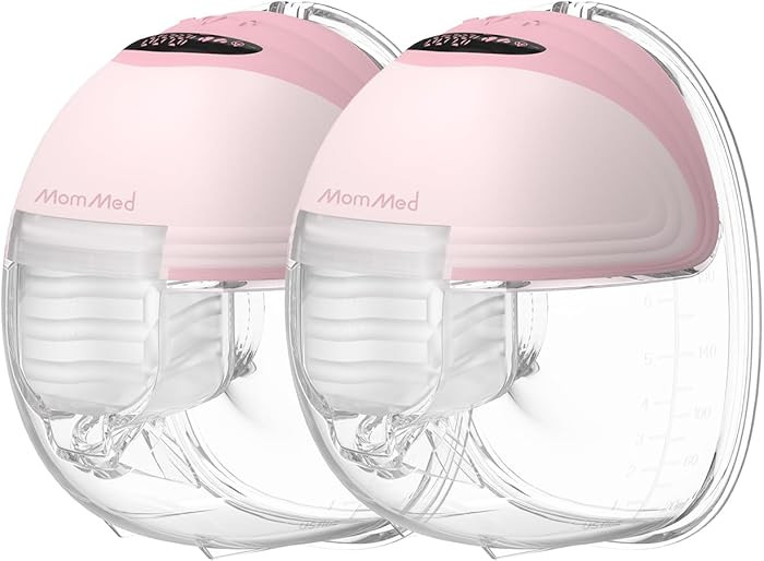 MomMed Wearable Breast Pump (Model S21) – Double Electric Hands-Free Breast Pump, Leak-Proof De... | Amazon (US)