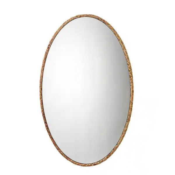 Alden Décor Breeze Braided Oval Mirror - Bed Bath & Beyond - 33303701 | Bed Bath & Beyond