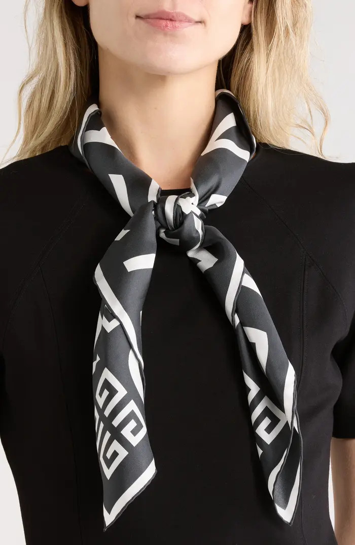 Givenchy 4G Small Silk Square Scarf | Nordstromrack | Nordstrom Rack