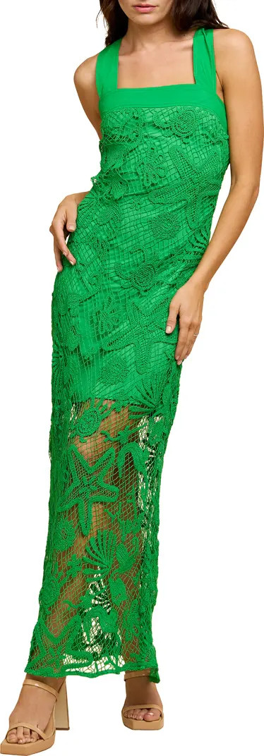 Krystina Crochet Maxi Dress | Nordstrom