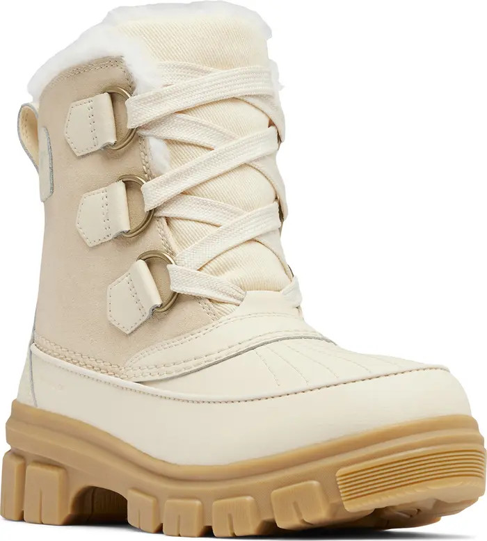 Tivoli V Faux Fur Lined Waterproof Boot (Women) | Nordstrom