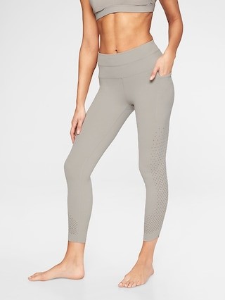 Athleta Womens Chakra 7/8 Tight Silver Grey Size XXS | Athleta