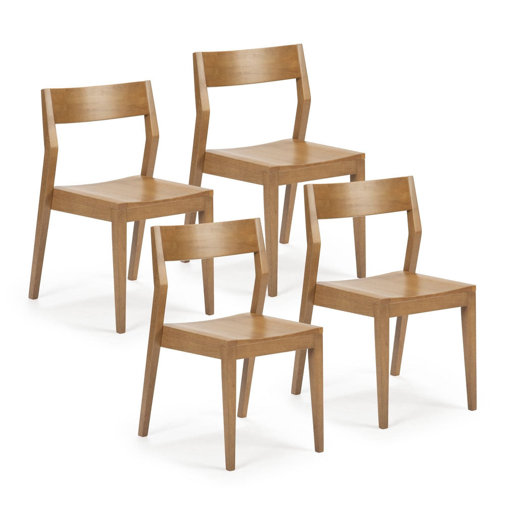 Solid Wood Dining Chair (Set of 4) | Plank+Beam