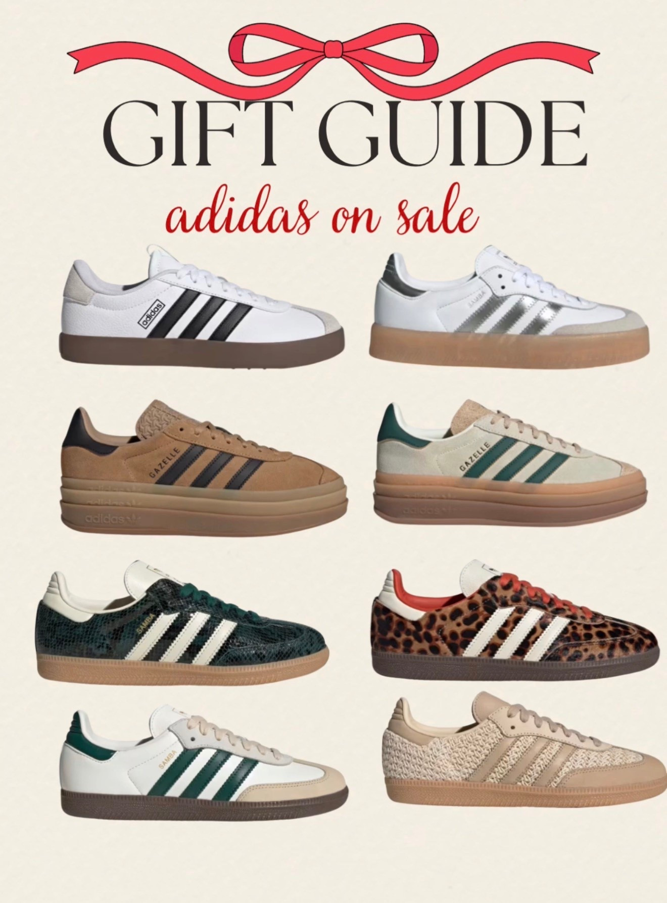 Christmas gift guide! Adidas on sale! These make the best gift for her. Teen gift guide. Sister gift guide. Gift guide for her. 

#LTKFindsUnder100 #LTKSaleAlert #LTKHoliday