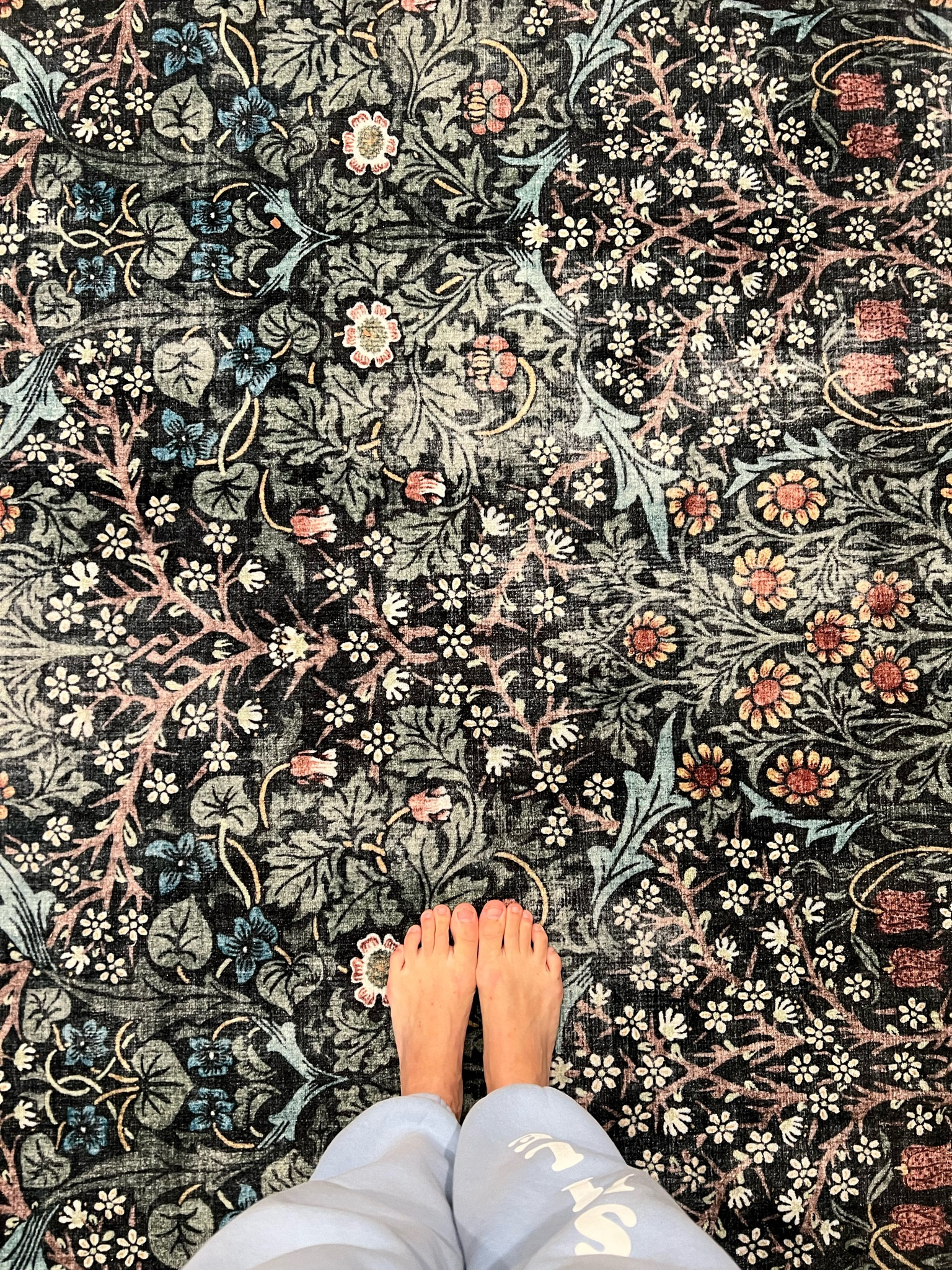 Gorgeous pattern play. New Ruggable rug for our basement was just installed - I adore the colors!  

#LTKHome