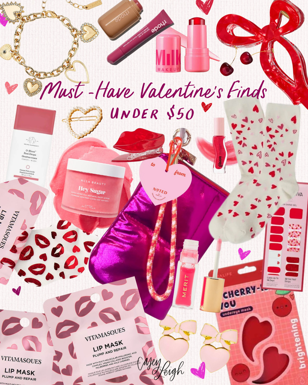 Fall in love with these Valentine’s accessories under $50—chic, festive, and budget-friendly! ❤️✨ #LTKUnder50 #ValentinesStyle 

 #LTKGiftGuide #LTKFindsUnder50