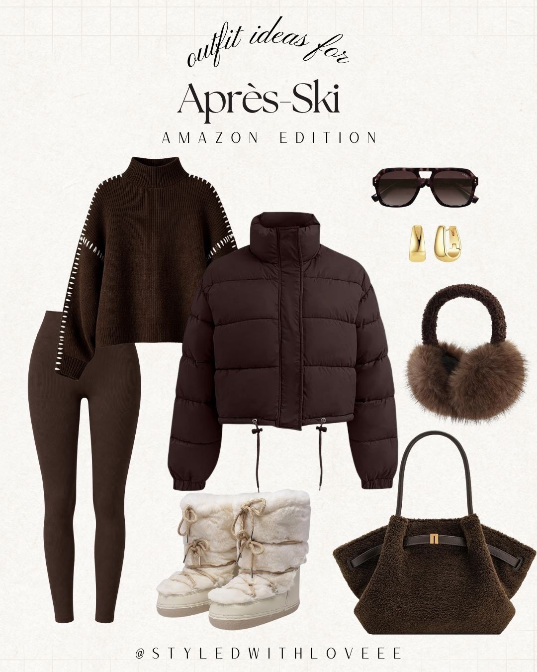 Après-ski vibes only ⛷️✨

From the slopes to hot cocoa — cozy, elevated pieces I love for après-ski moments 🤍
