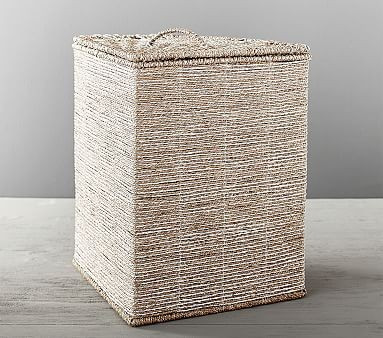 Silver Rope Corner Basket | Pottery Barn Kids